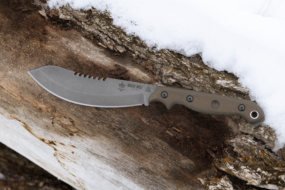 TOPS Knives Introduces the Brush Wolf and High Impact Blades