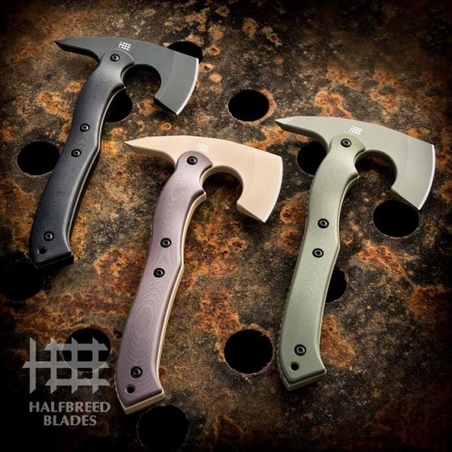 New CRA-02 Compact Rescue Axe from Halfbreed Blades