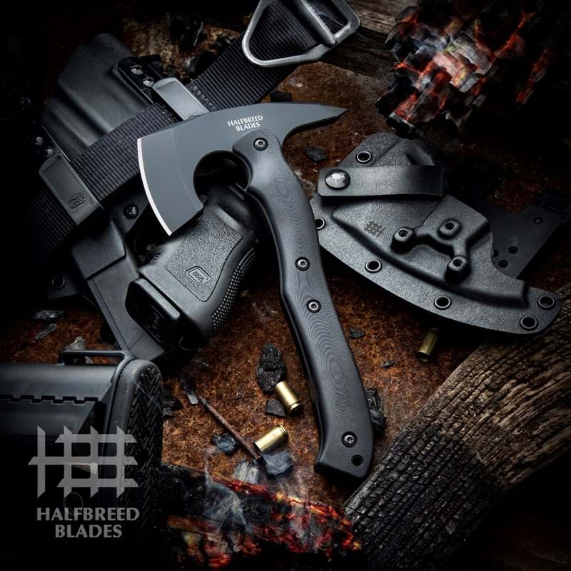 New CRA-02 Compact Rescue Axe from Halfbreed Blades