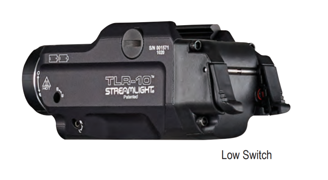 New Streamlight TLR-10 Gun Light with Red Laser