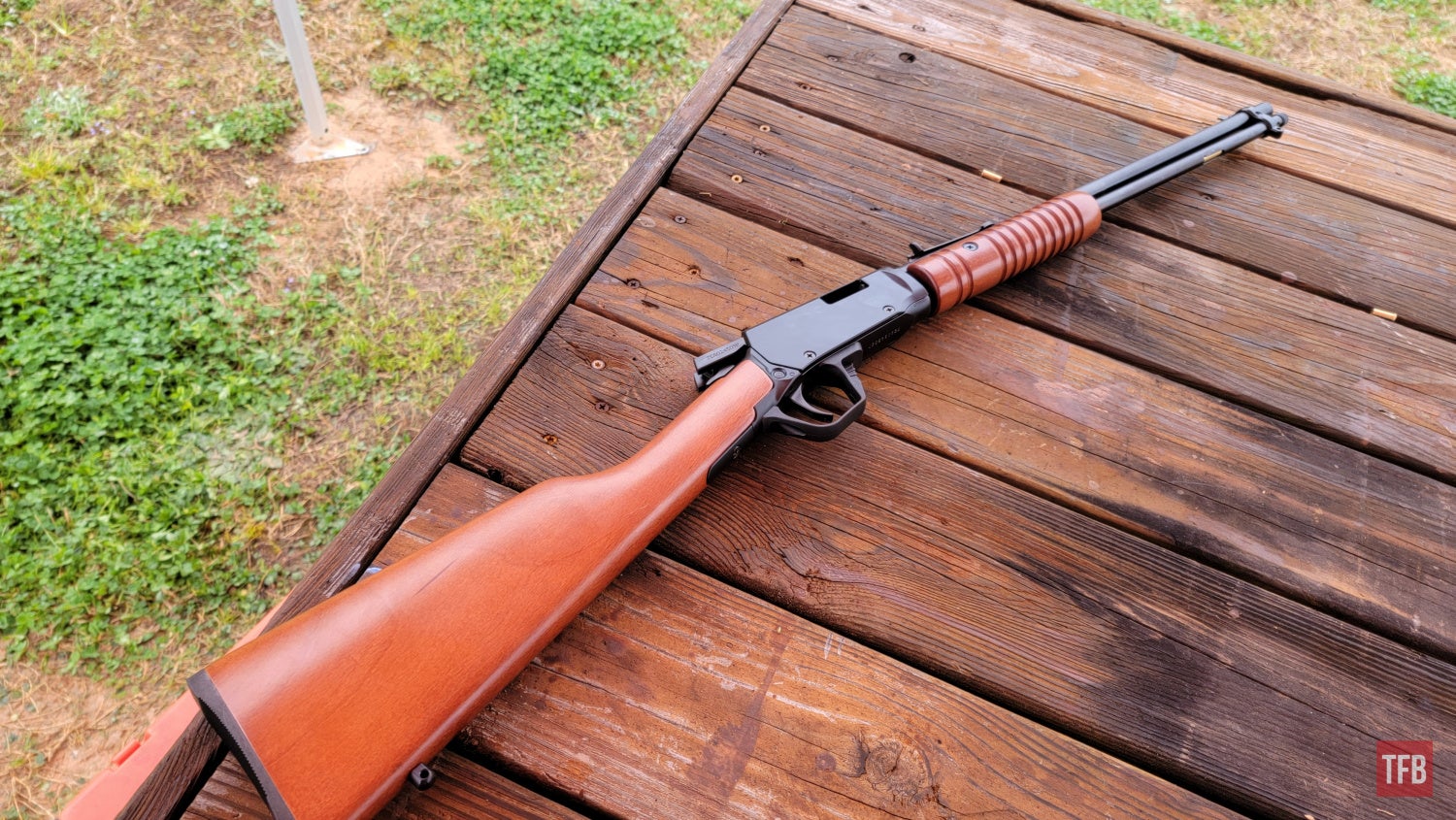 The Rossi Gallery 22 18-Inch 22LR Pump Action Rifle