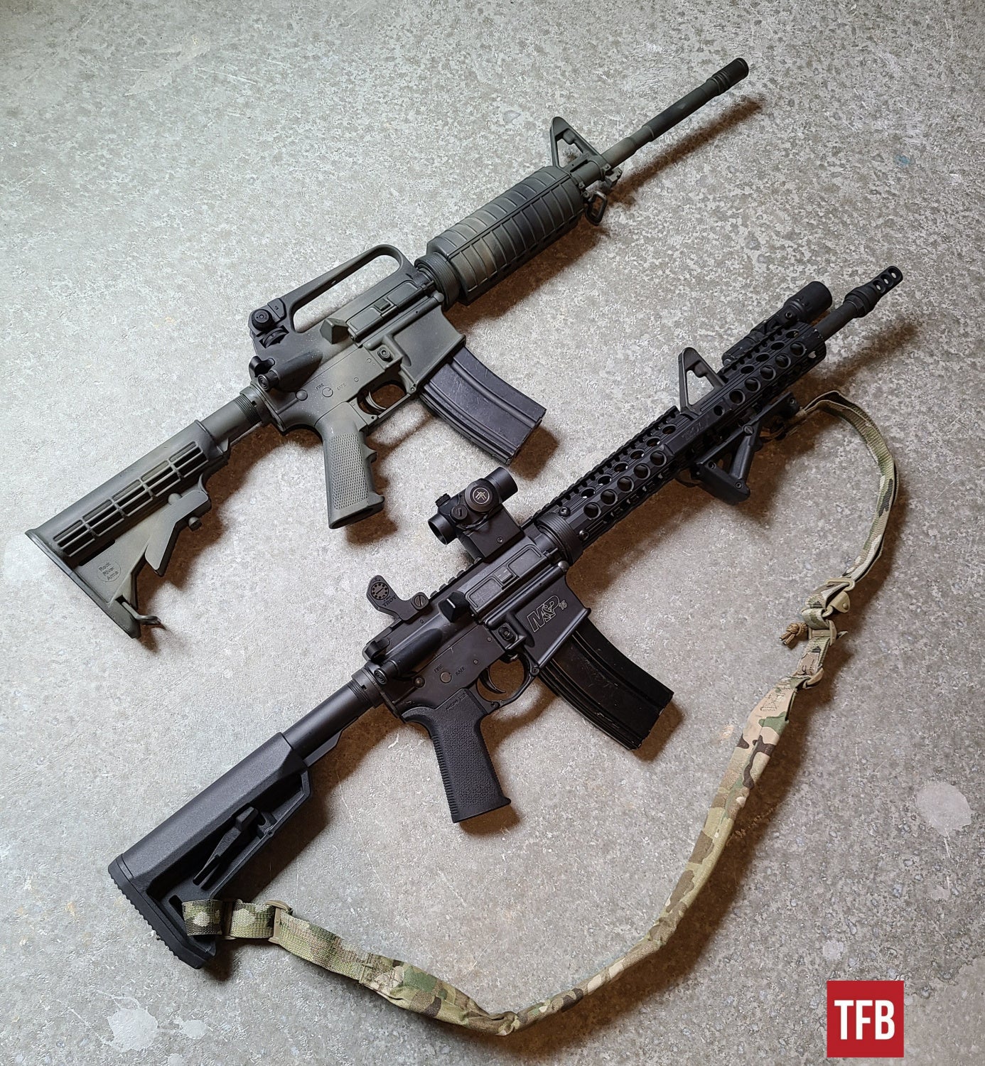 East Meets West - The 5.45x39mm AR-15
