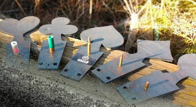 Full House: KRATE Tactical's Deck of Cards Steel Target Set