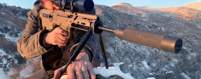BLK LBL Mantis Handguard for Desert Tech MDR and MDRX Rifles (1)