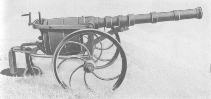Pate Revolving Cannon Image Source: Department of the Navy, Public Domain