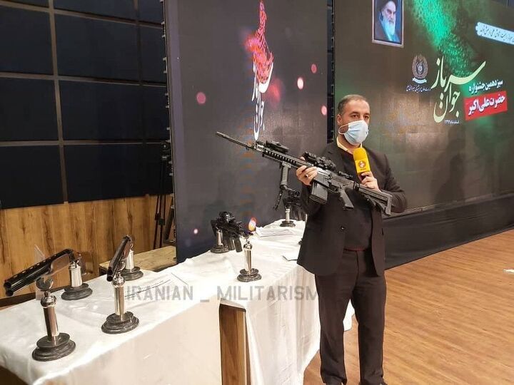 Iran Minister of Defense Unveils New 7.62x51 Masaf Assault Rifle