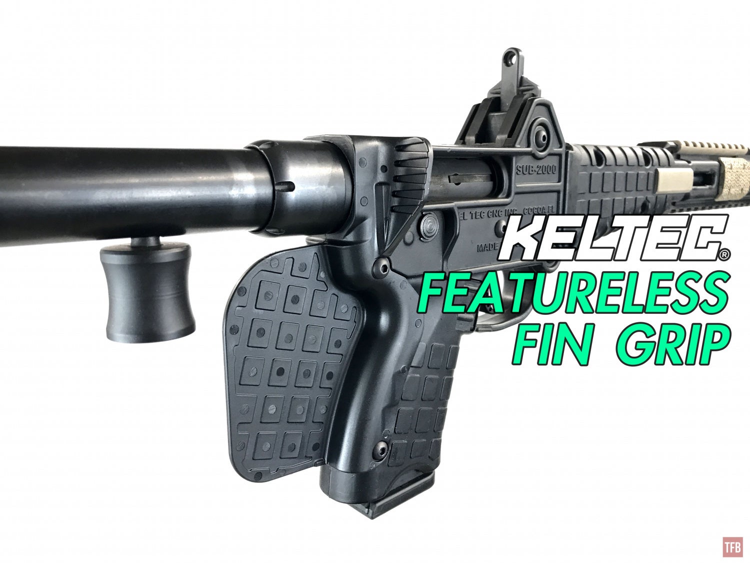 Tfb Review Kel Tec Sub00 Featureless Fin Grip Kit The Firearm Blog