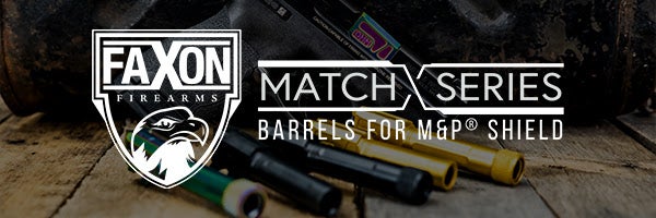New Faxon Match Series Barrels Available for the S&W Shield