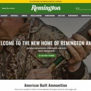 Remington Ammunition has received some recent website updates.
