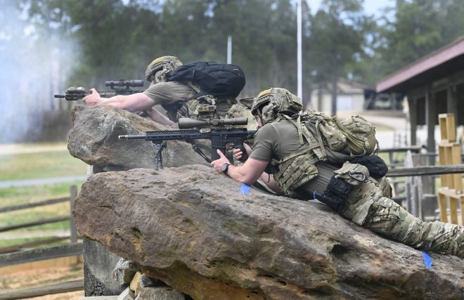 POTD: International Sniper Competition at John F. Kennedy Special Warfare Center