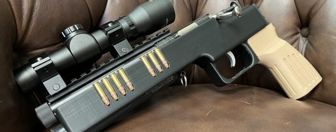 3D printed survival gun