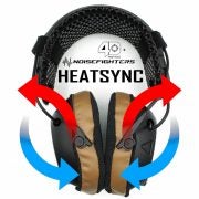 Noisefighters introduces their new HeatSync wicking covers for earmuff-style hearing protectors.