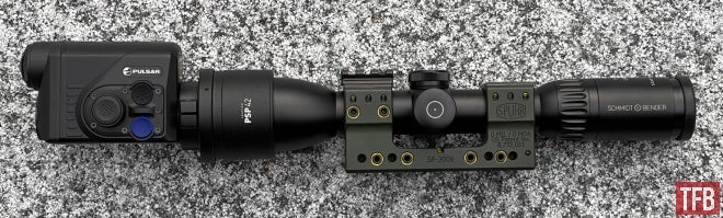 POTD Pulsar Thermal Clip-Ons and Thermal Sight on a Blaser R8 (3)