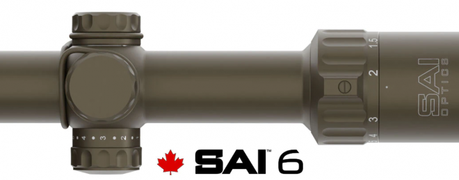 New Brand & LPVO from Armament Technology: SAI Optics SAI 6 1-6x24mm