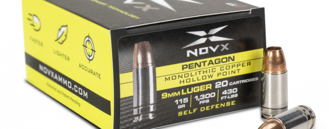 NovX Ammo has released their new Pentagon series of defense ammunition.