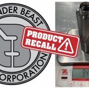 TBAC has issued a safety recall for some of their suppressors manufactured in 2020.