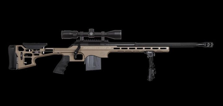 ... but they also offer some more modern firearms, like this Performance Center LRR (Long Range Rifle) model.