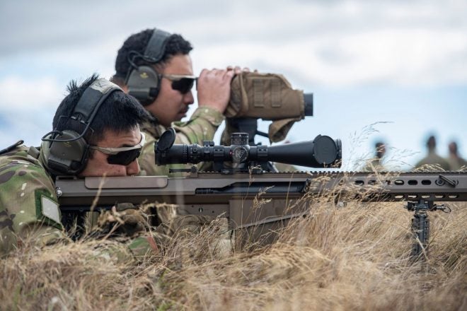 Multiple Weapons Training in the New Zealand Army
