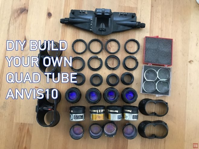 Friday Night Lights Diy Build Your Own Quad Anvis10 The Firearm Blog - Diy Night Vision Goggles 3d Print