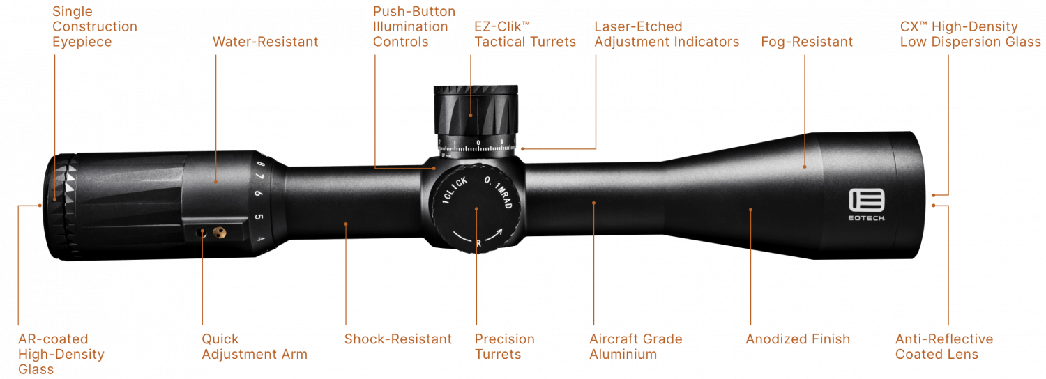 EOTech Introduces the Vudu 8-32x50 SFP Long-Range Riflescope