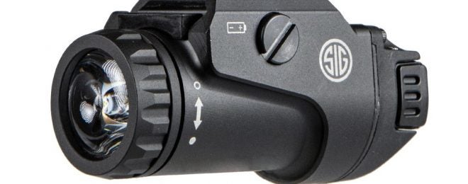 The New FOXTROT1X Rail Mounted Light from SIG SAUER Electro-Optics