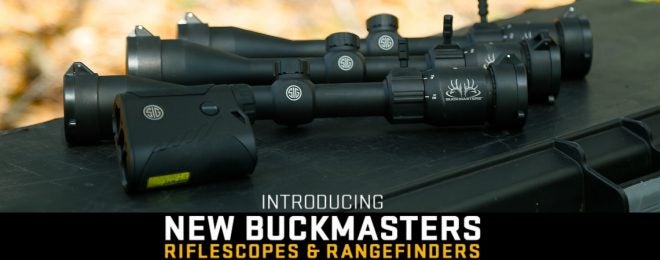 SIG SAUER introduces their new Buckmasters series of optics.