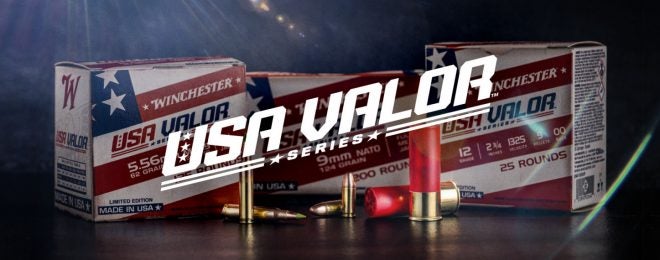 Winchester Ammunition introduces their new USA Valor series ammo, supporting the Folds of Honor organization.