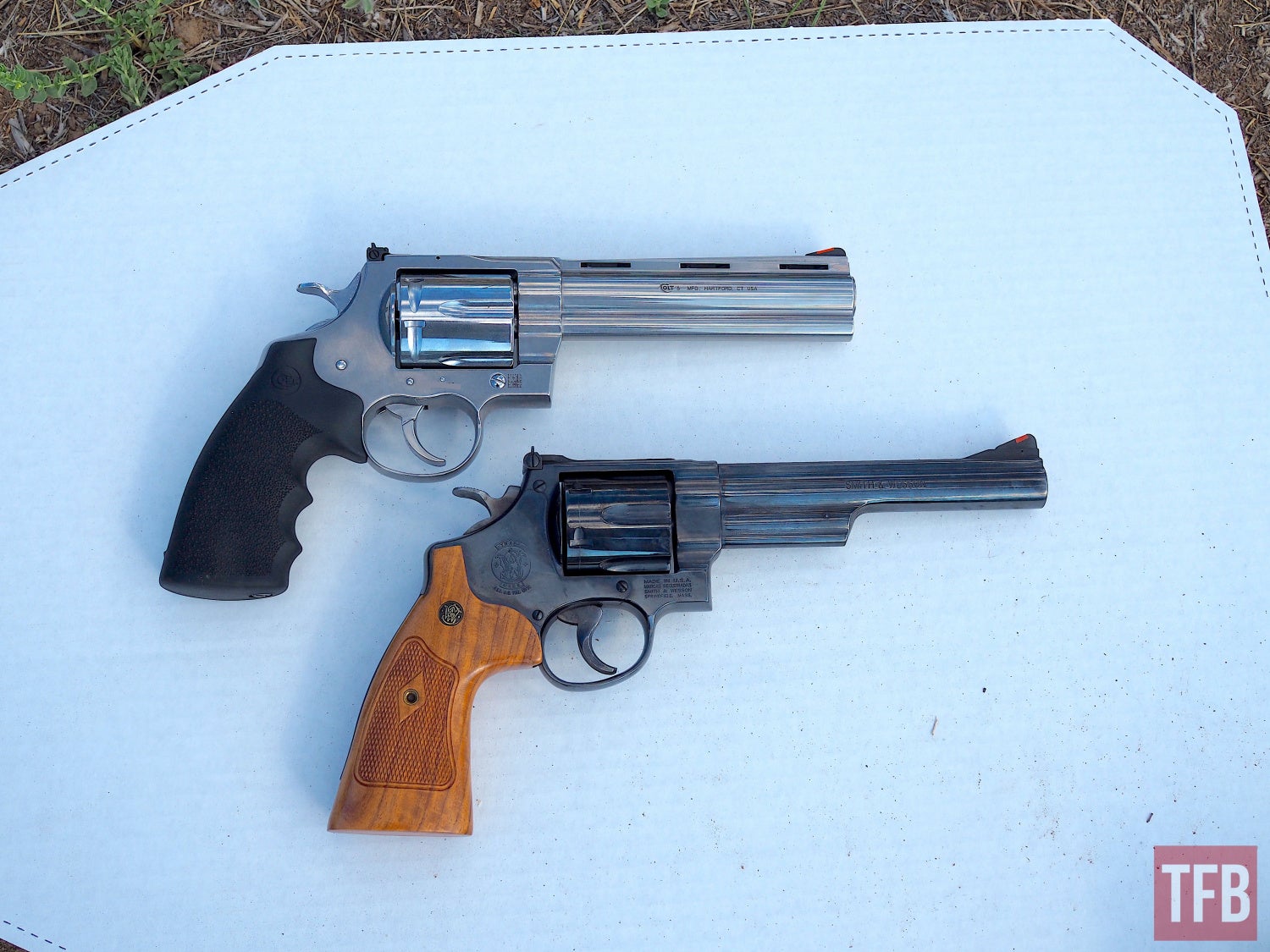 Colt Anaconda vs S&W Model 29