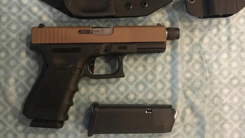 The first version of Glock-T pistol, photo by https://instagram.com/alex_shoot_gun