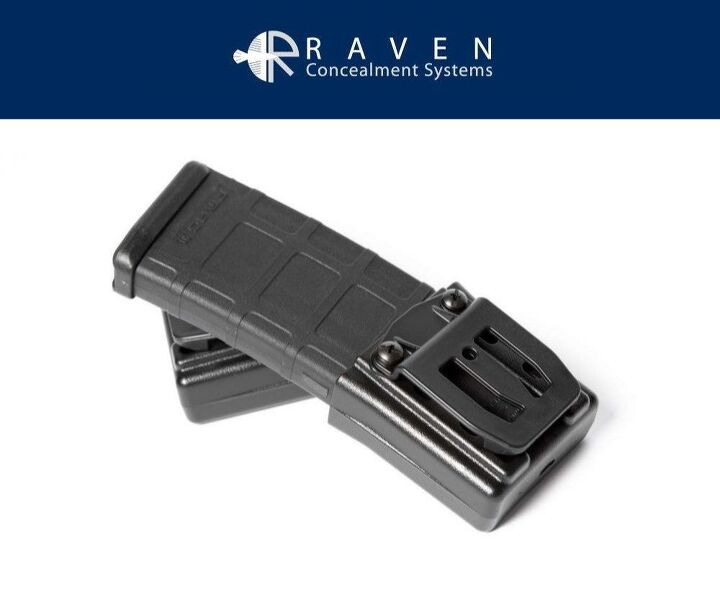 Raven Concealment Systems introduces their Lictor AR/M4 magazine carriers.