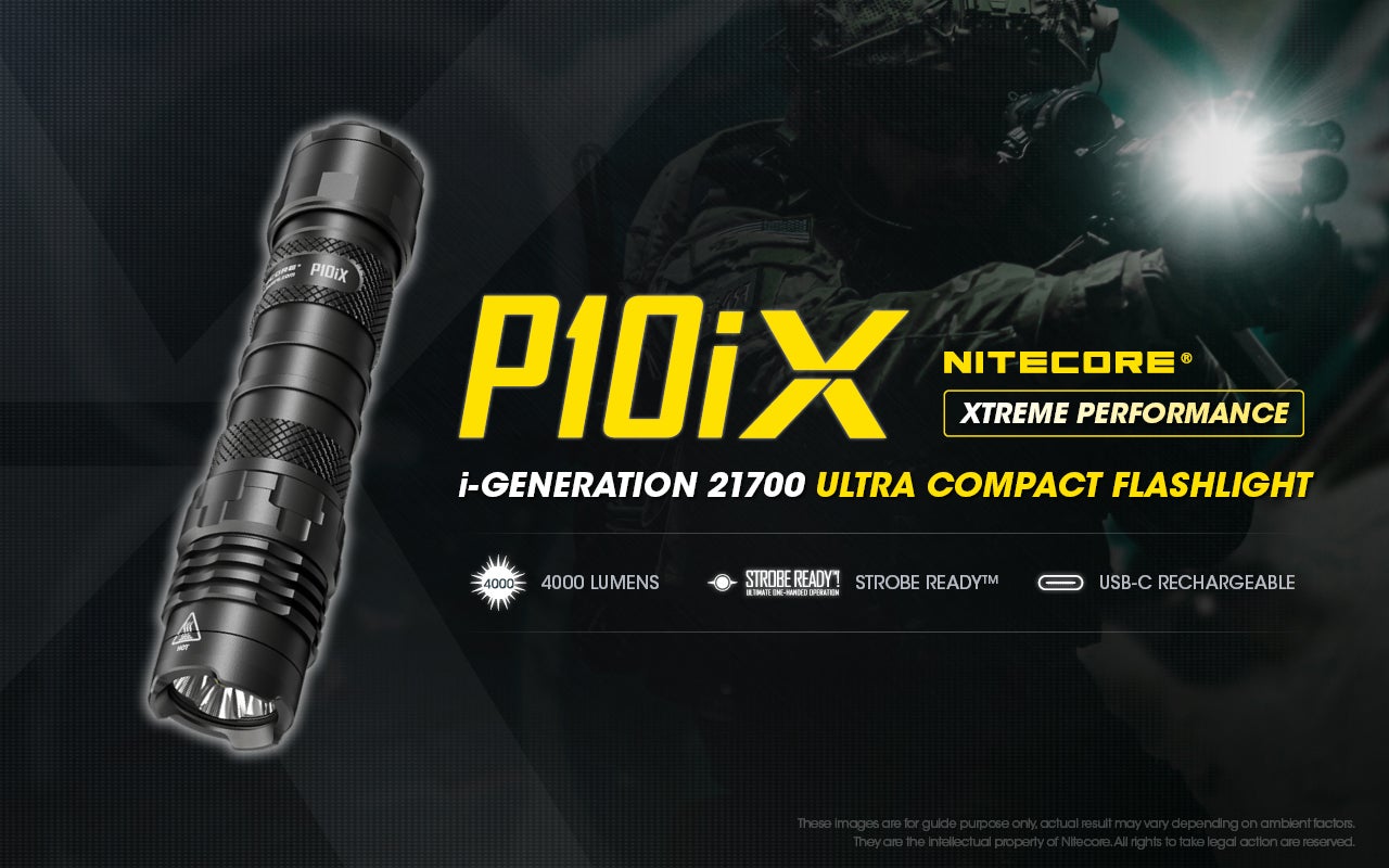 NITECORE Introduces the P10iX Xtreme Performance Compact Flashlight