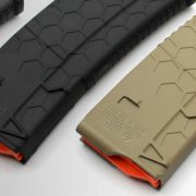 Hexmags have been available with standard polymer construction for several years, but now there's a new carbon fiber option as well.