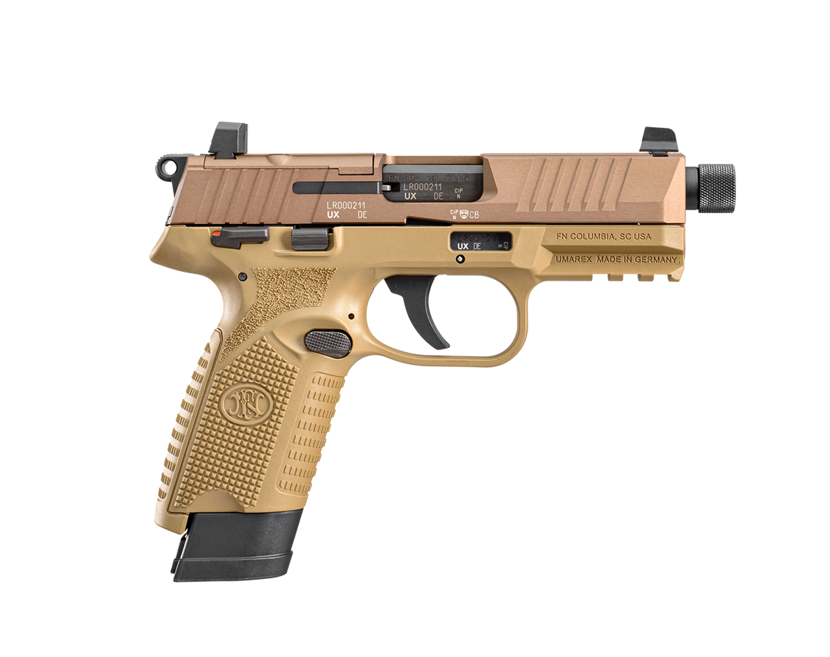 FN America Introduces FN 502 Tactical Optics-Ready .22 Pistol