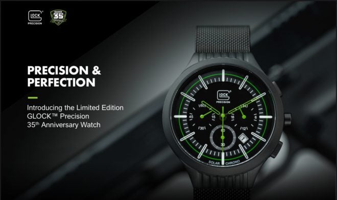 35th Anniversary GLOCK Watch - Limited Release Precision Timepieces