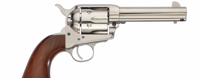 Taylor’s & Company Introduces the Gunfighter Nickel Revolver