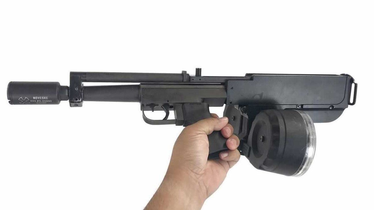 Crye PDW - Bushmaster Arm Pistol bullpup.