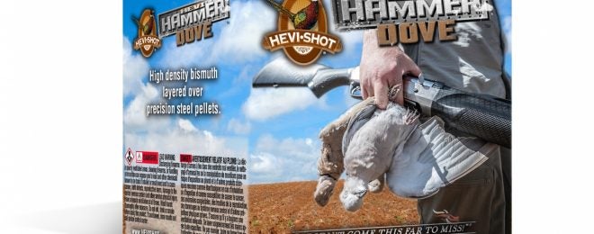 New HEVI-Hammer Bismuth-Steel Dove Shotshells from HEVI Shot