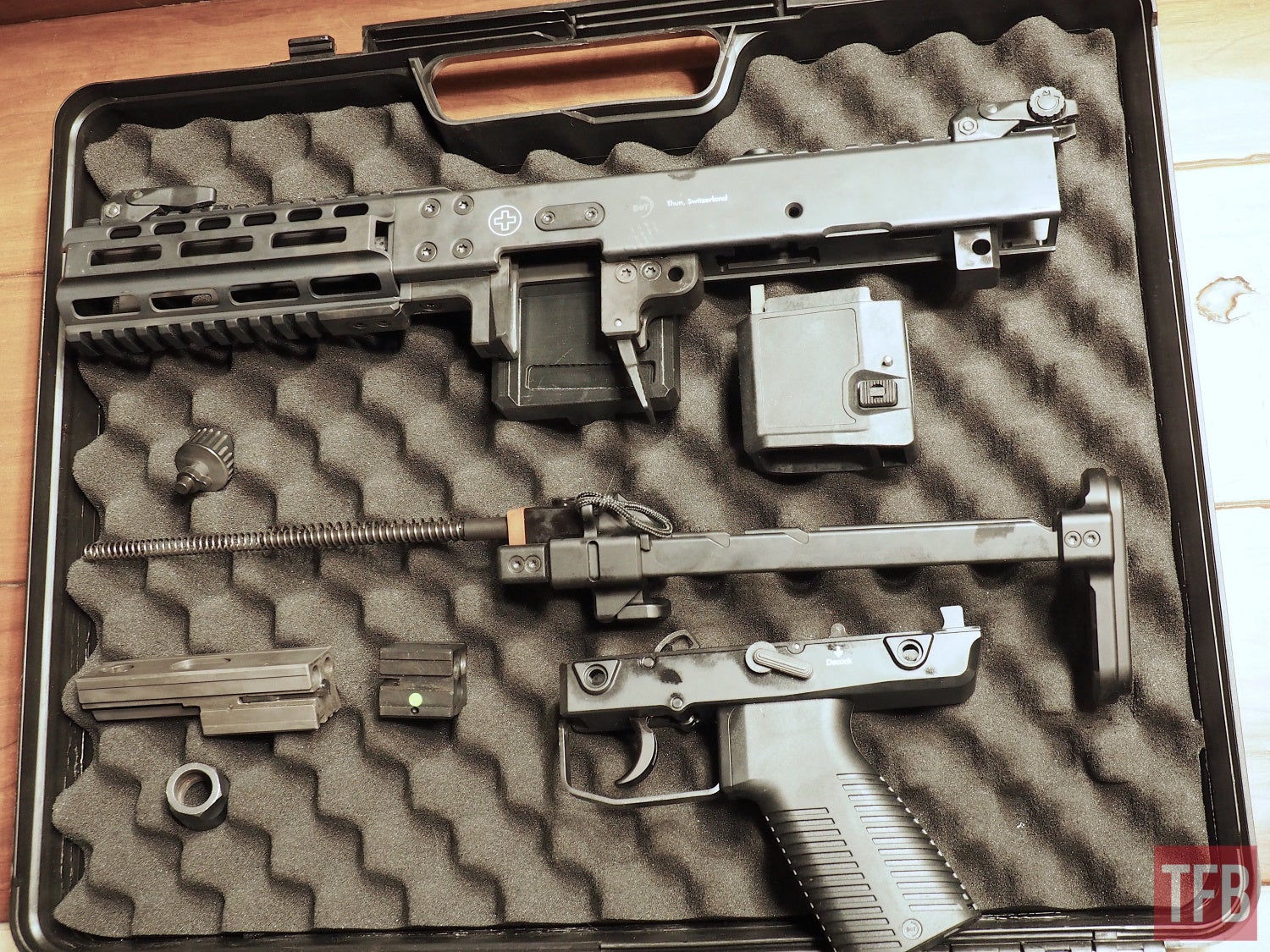 B&T KH9SD disassembled for cleaning