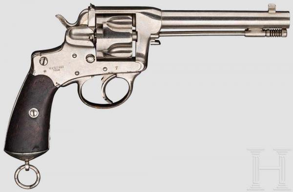 Von Steiger Automatic ejection revolver Photo Credit: AuctionFR