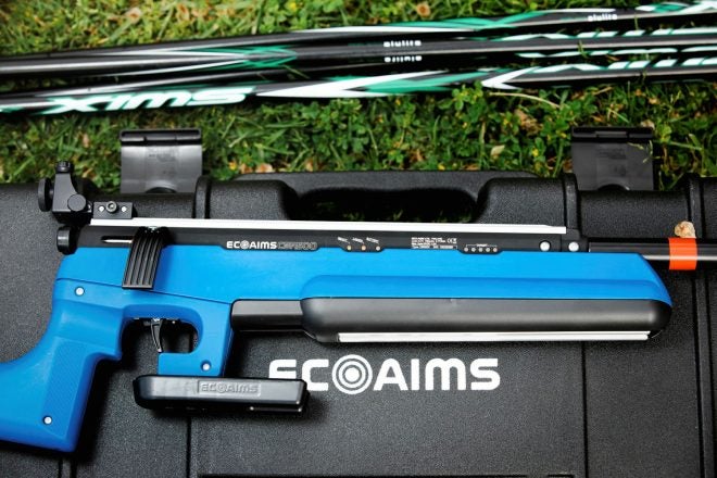 ECOAims laser biathlon rifle