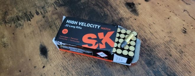 The Rimfire Report: Testing SK High Velocity 22LR Match Ammo