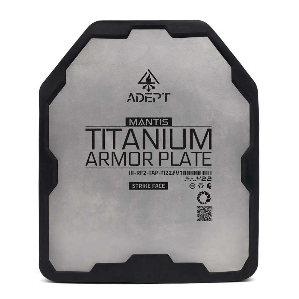 New Mantis Titanium Armor Plate from Adept Armor