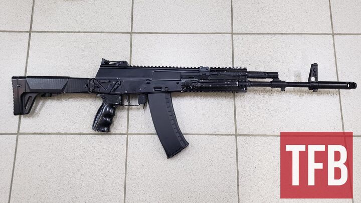 The first prototype of the AK-12, right side.