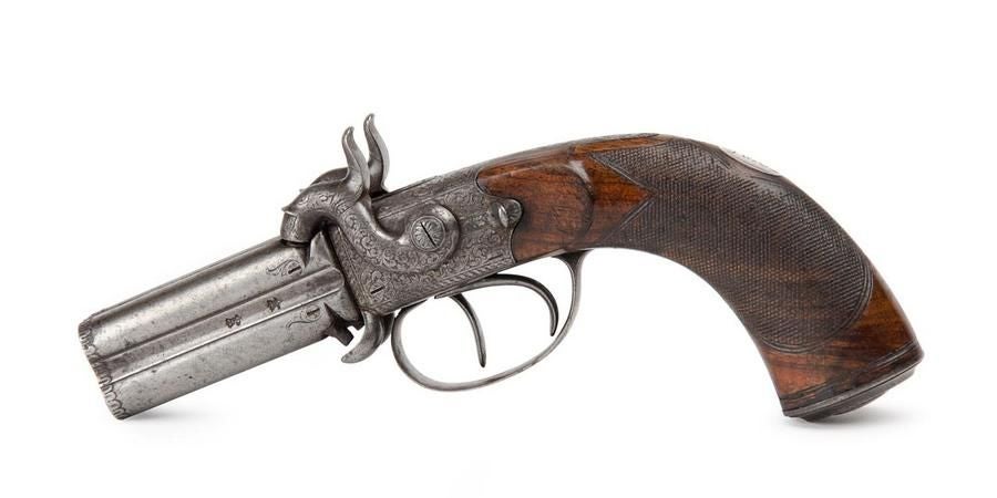 Lang's Turnover Pistol Image Credit: Carter's Auctions