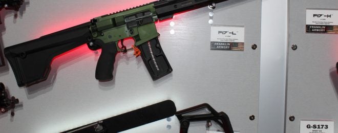 [SHOT 2022] Franklin Armory Binary Glock Trigger and F17 .17WSM Rifles (1)