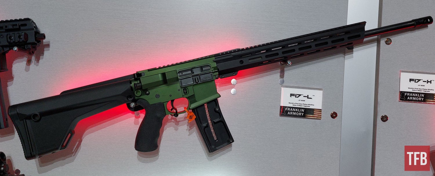 [SHOT 2022] Franklin Armory Binary Glock Trigger and F17 .17WSM Rifles (4)