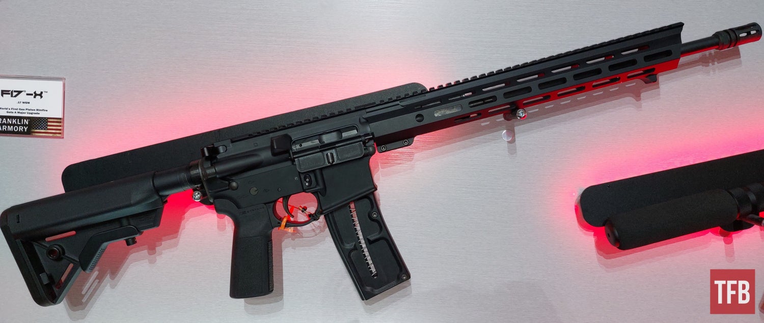 [SHOT 2022] Franklin Armory Binary Glock Trigger and F17 .17WSM Rifles (5)
