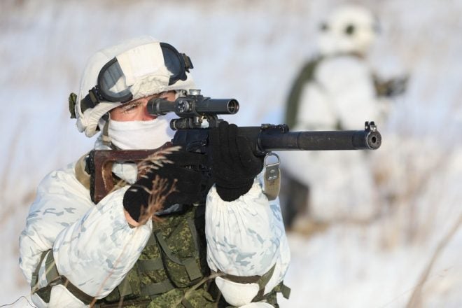 Special Forces Exercise Near Novosibirsk