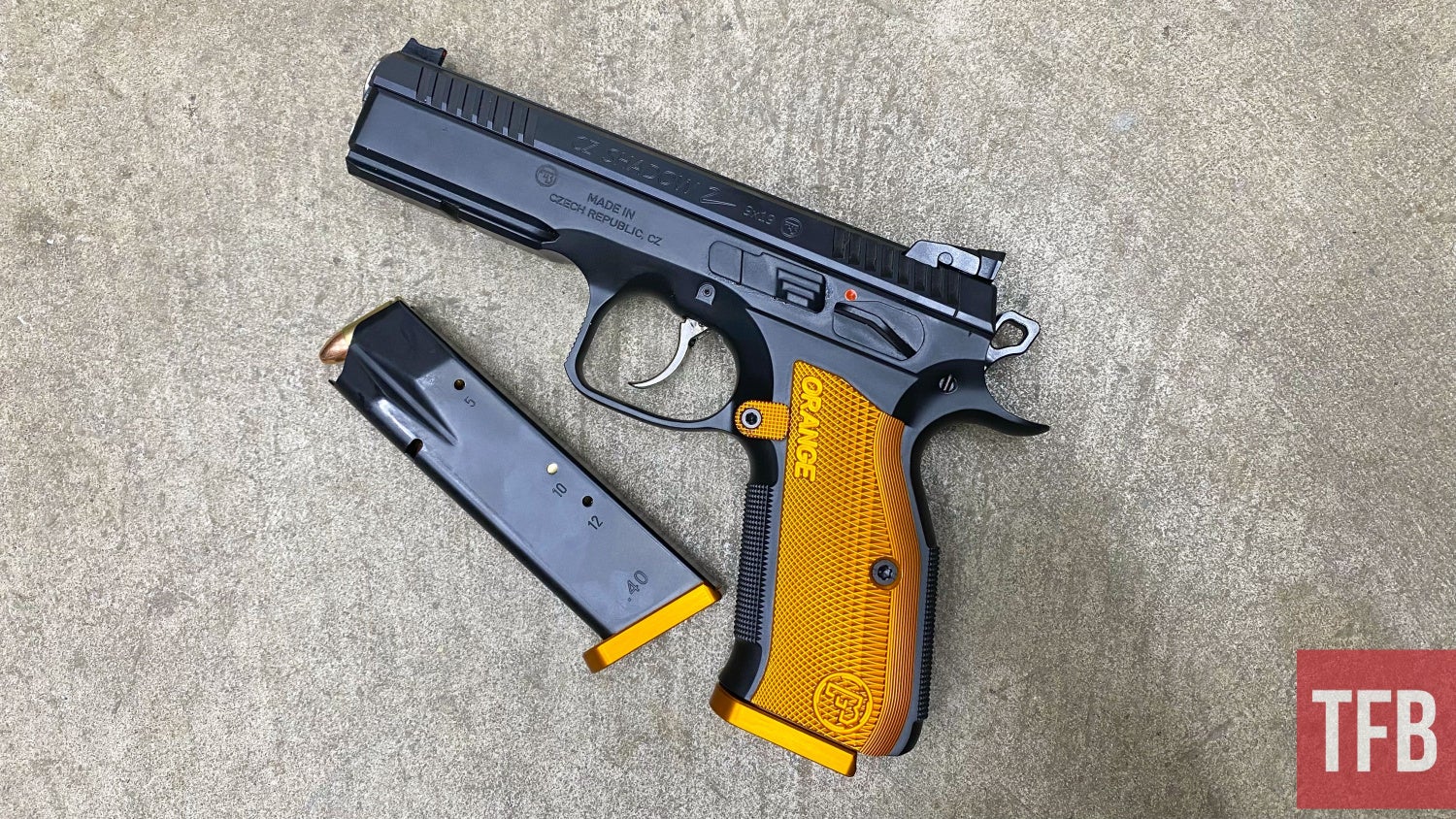 TFB Review: CZ Shadow 2 Orange Pistol