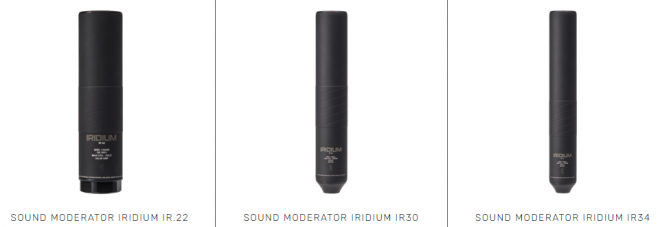 Browning International IRIDIUM Sound Moderators 1